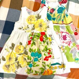 🌼PAIR 🌼 of Dresses handmade from Vintage Linens!